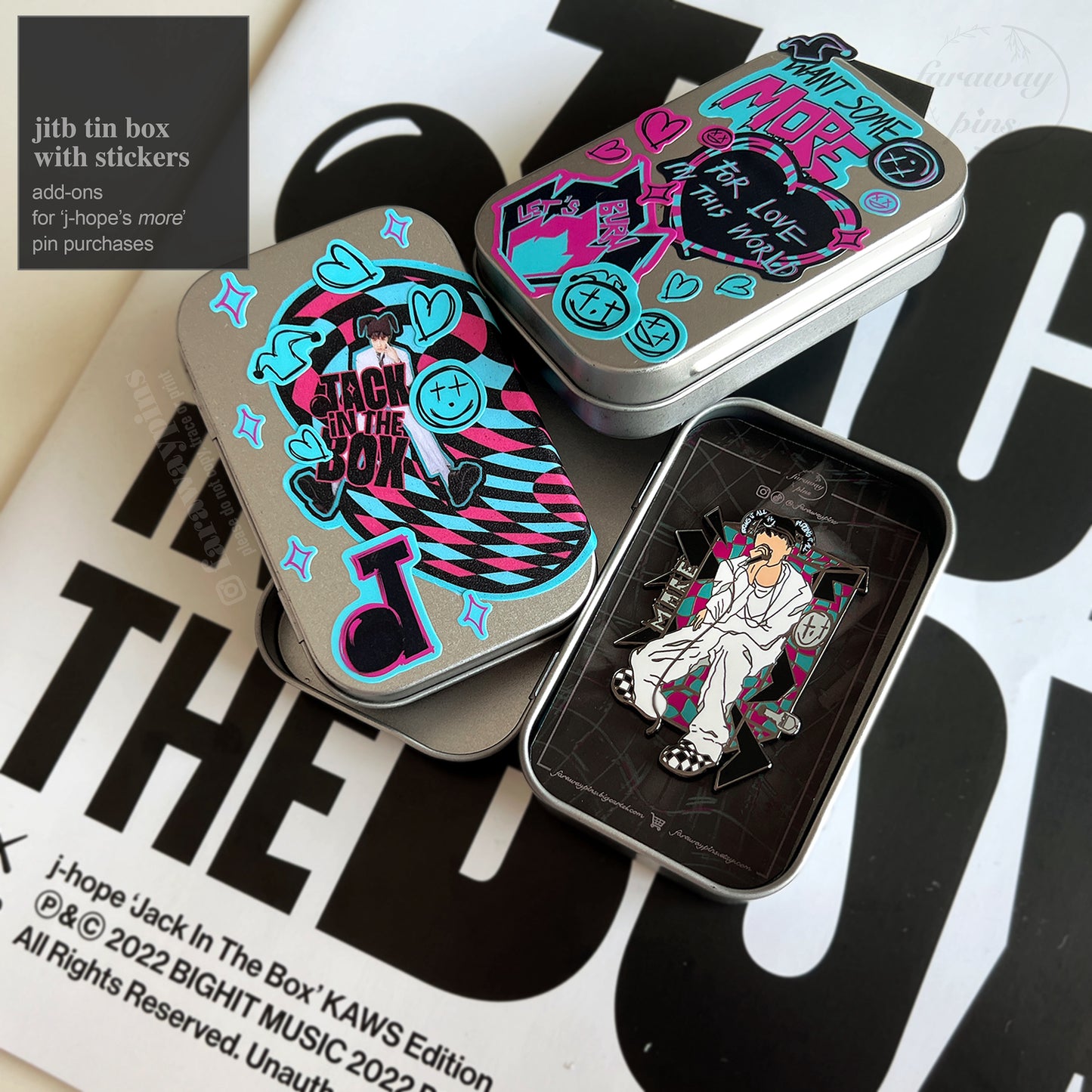 J-Hope's JITB Sticker Tin Box
