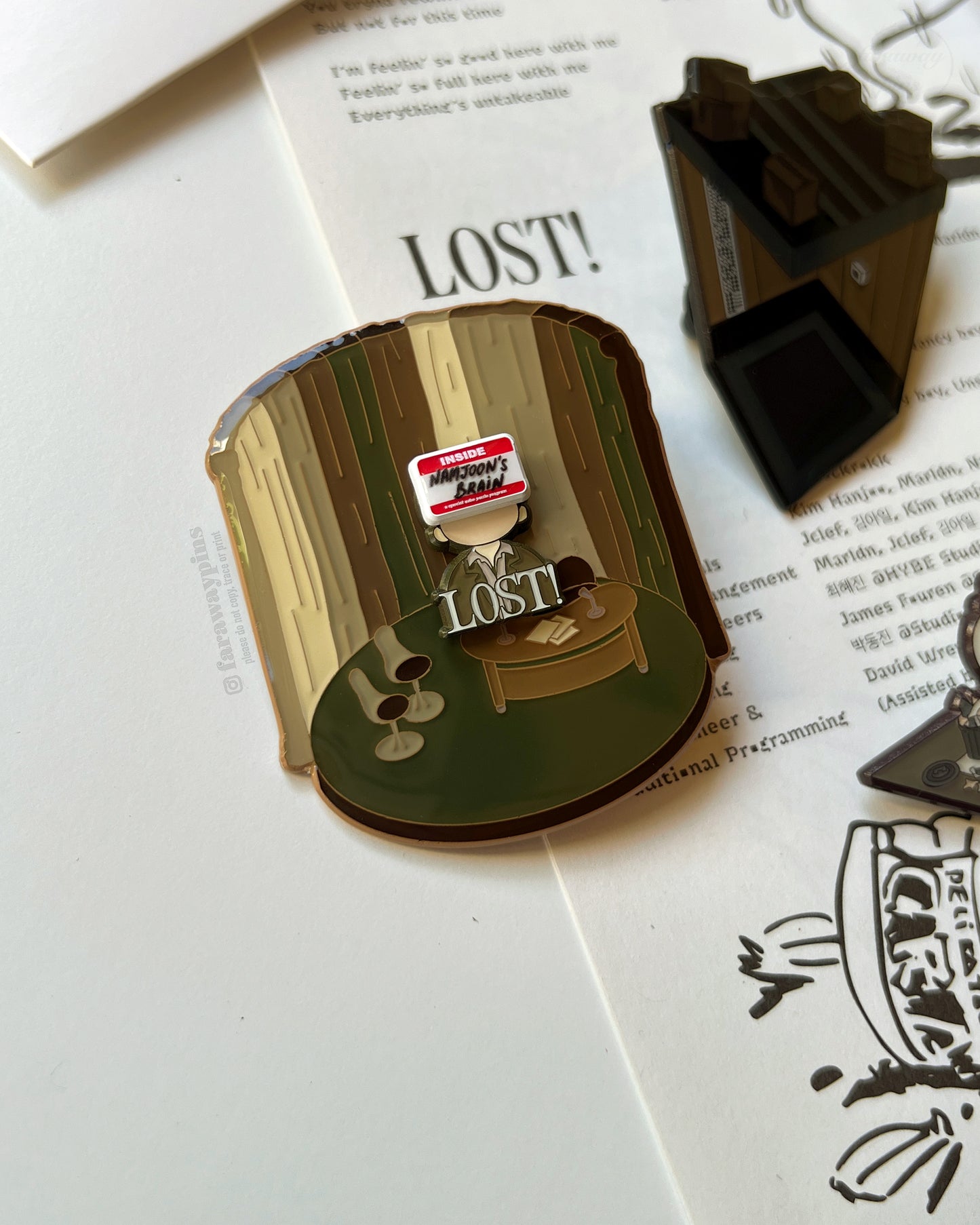 RM - LOST! Magnetic Multi-Set Pins (INDIVIDUAL PIECES)
