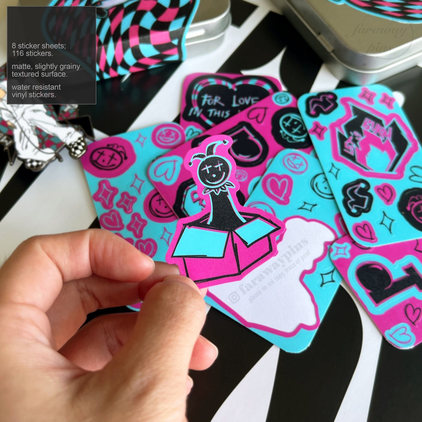 J-Hope's JITB Sticker Tin Box