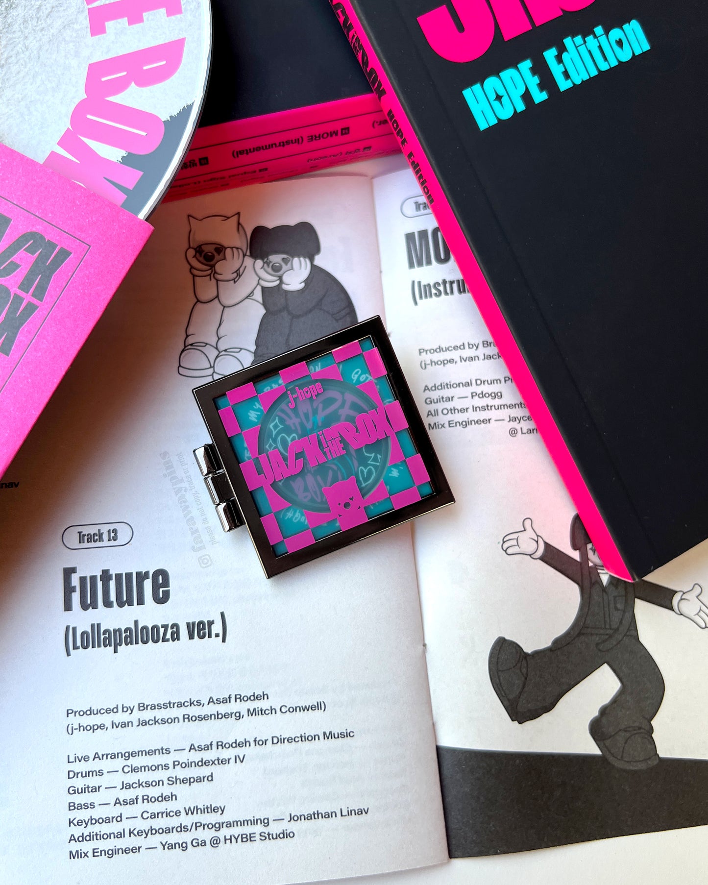 Jack In The Box (J-Hope/Hoseok) - Hinged Album & CD Spinner Pin (Individuals)