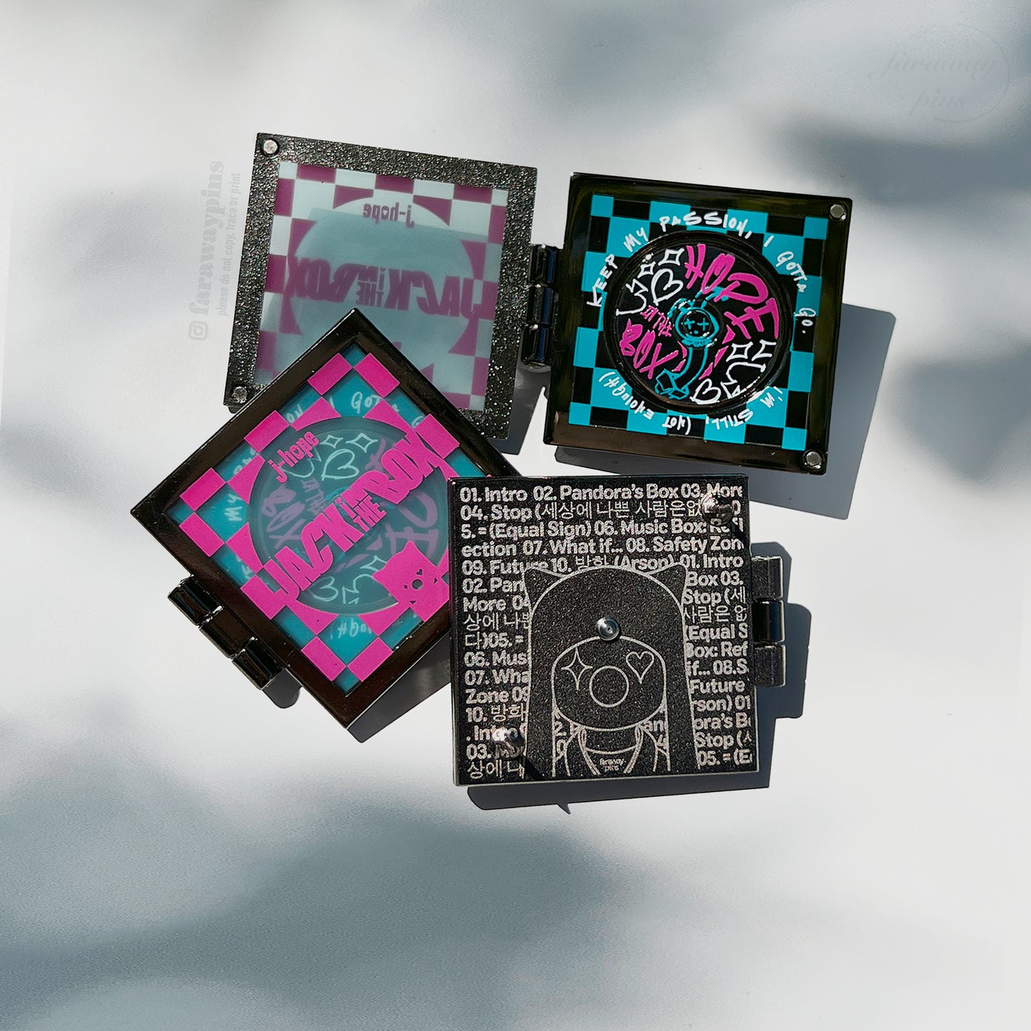 Jack In The Box (J-Hope/Hoseok) - Hinged Album & CD Spinner Pin (Individuals)