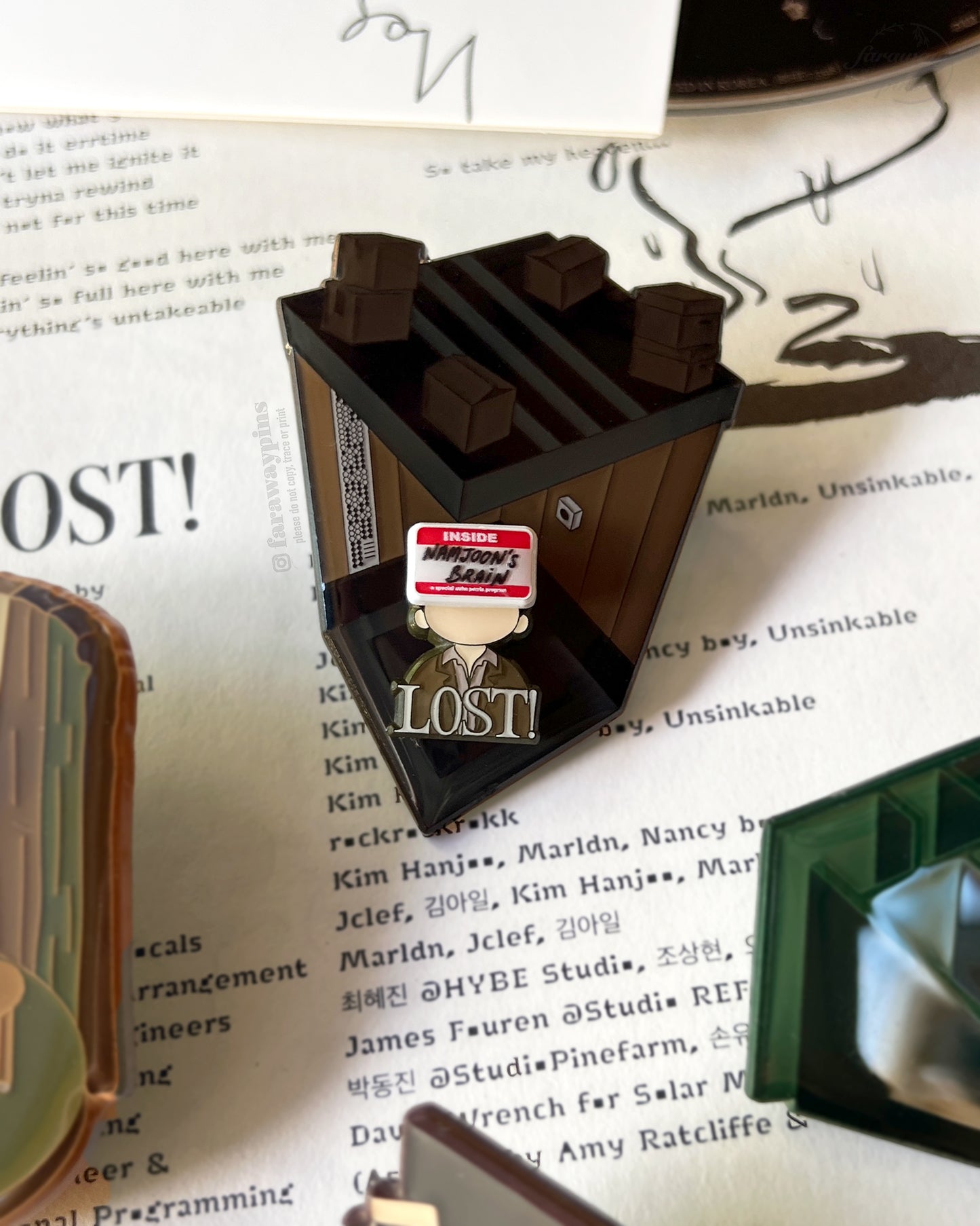 RM - LOST! Magnetic Multi-Set Pins (INDIVIDUAL PIECES)