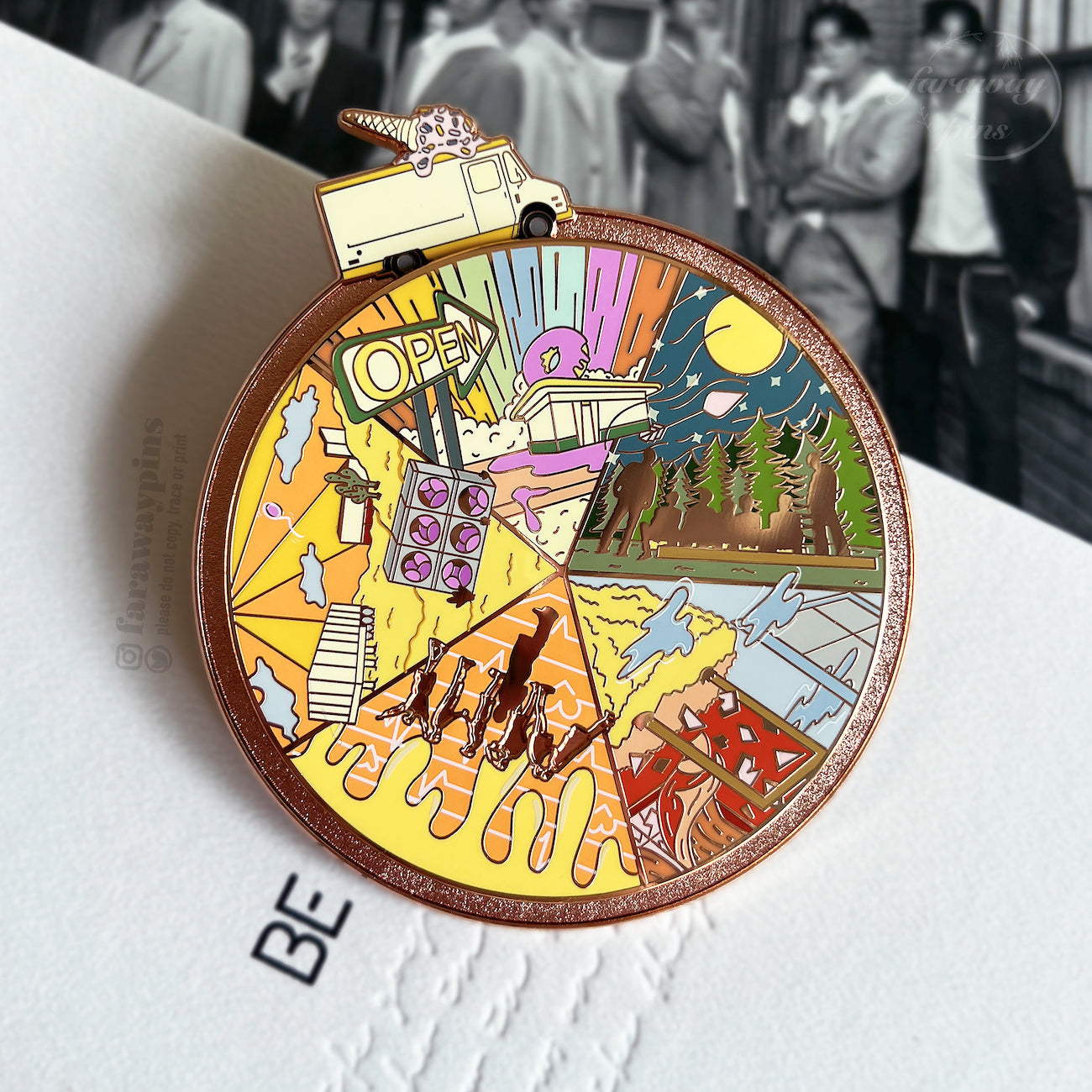BE (+Dynamite, Butter, PTD, Film Out, Life Goes On) Era Spinning Pin (25% OFF)