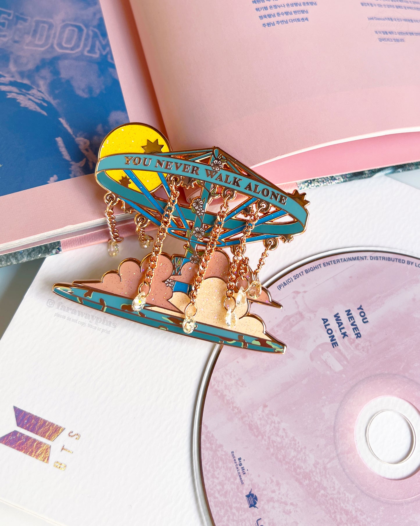 Spring Day 'You Never Walk Alone' (YNWA) Carousel Pin