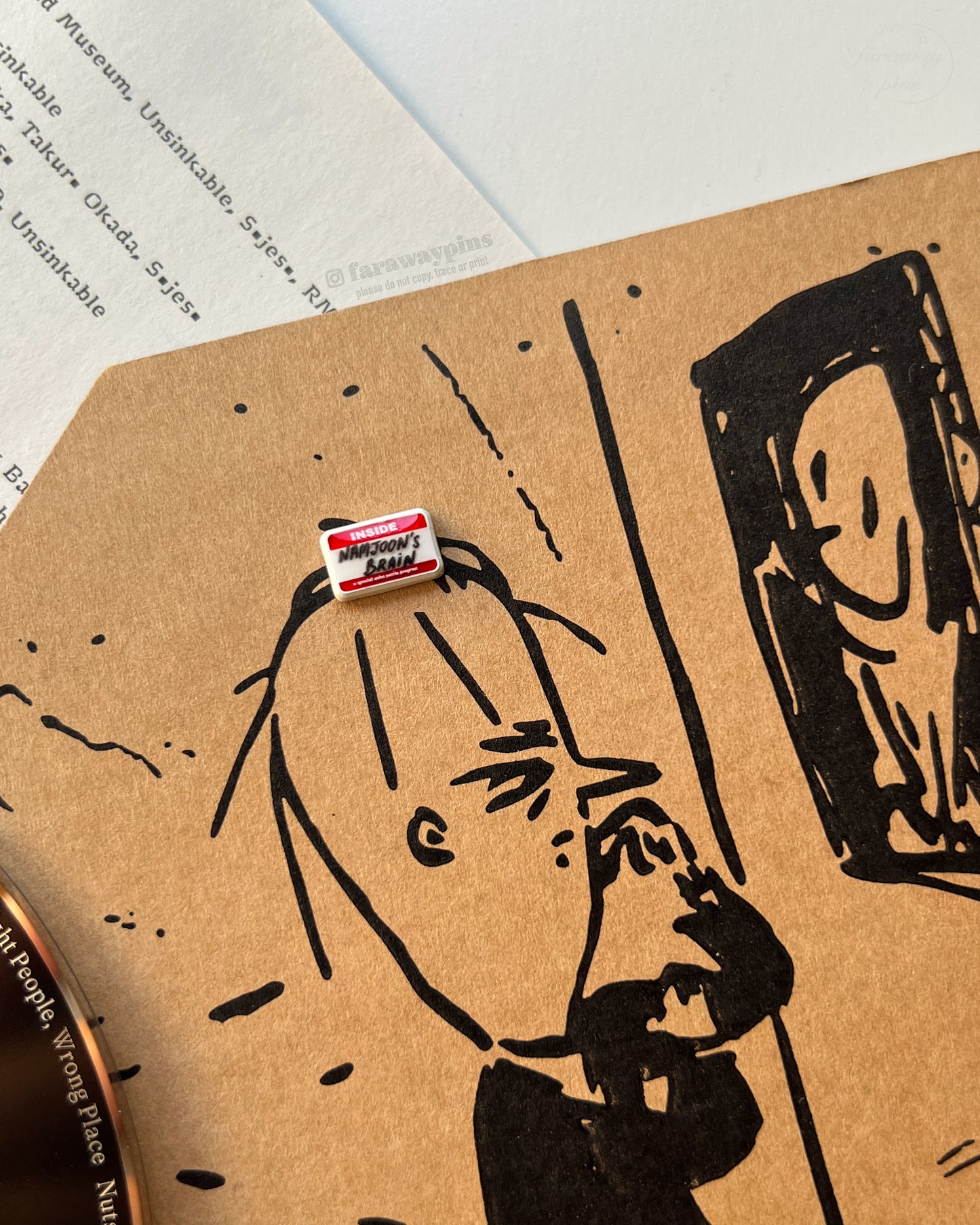 RM - LOST! Magnetic Multi-Set Pins (Wrong Person Magnetic Attachments Only)