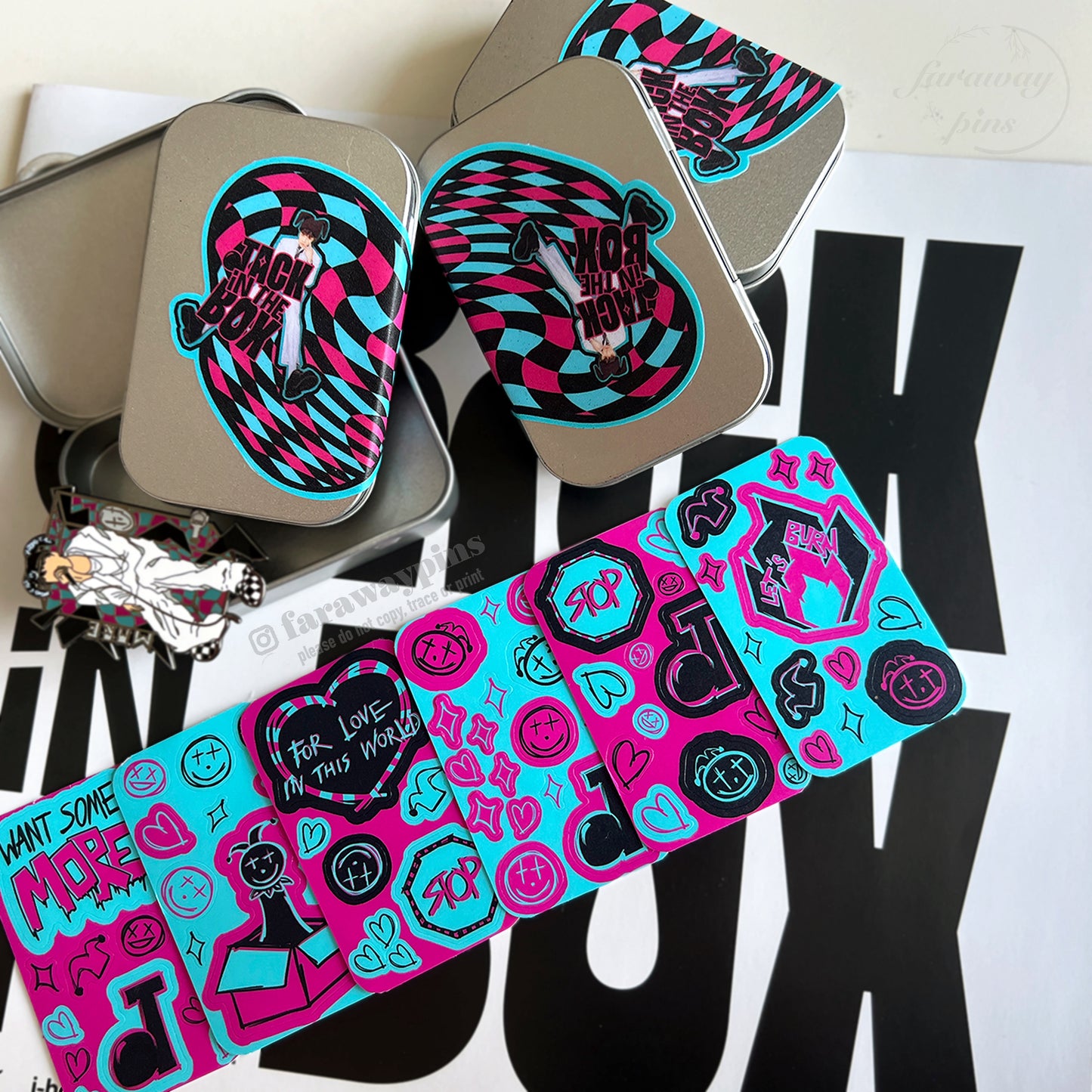 J-Hope's JITB Sticker Tin Box