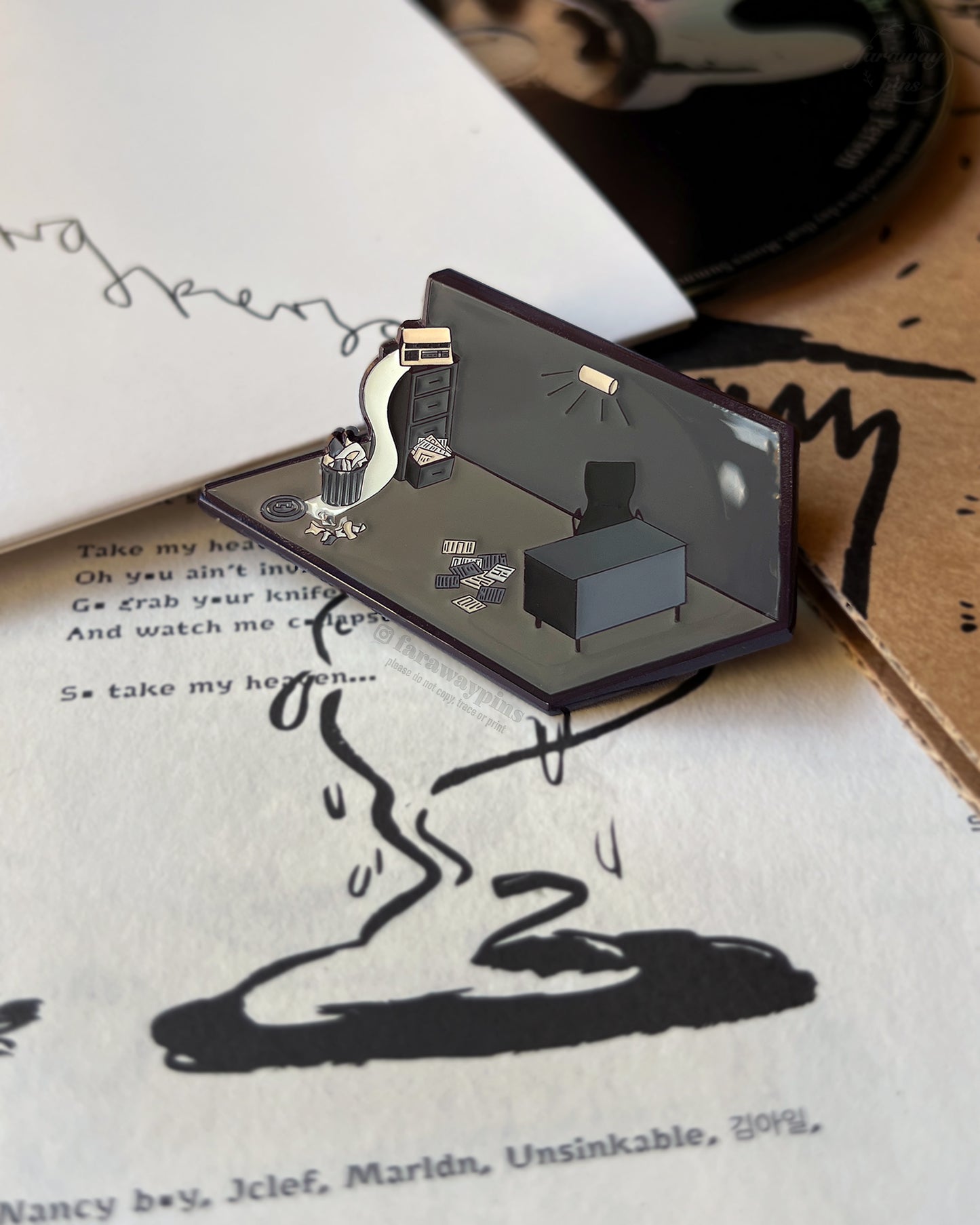 RM - LOST! Magnetic Multi-Set Pins (INDIVIDUAL PIECES)