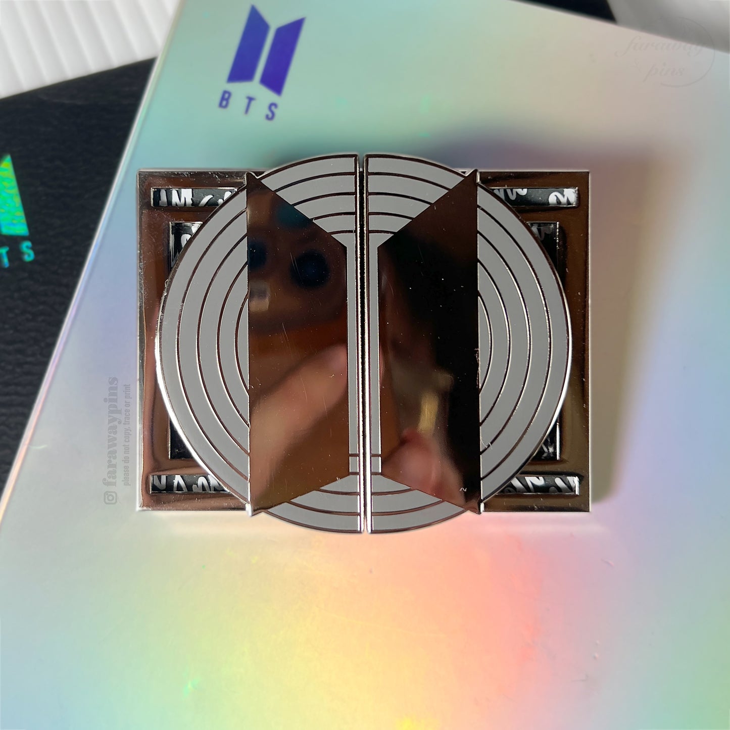 Run BTS 달려라 방탄 Sliding/Slider Pin