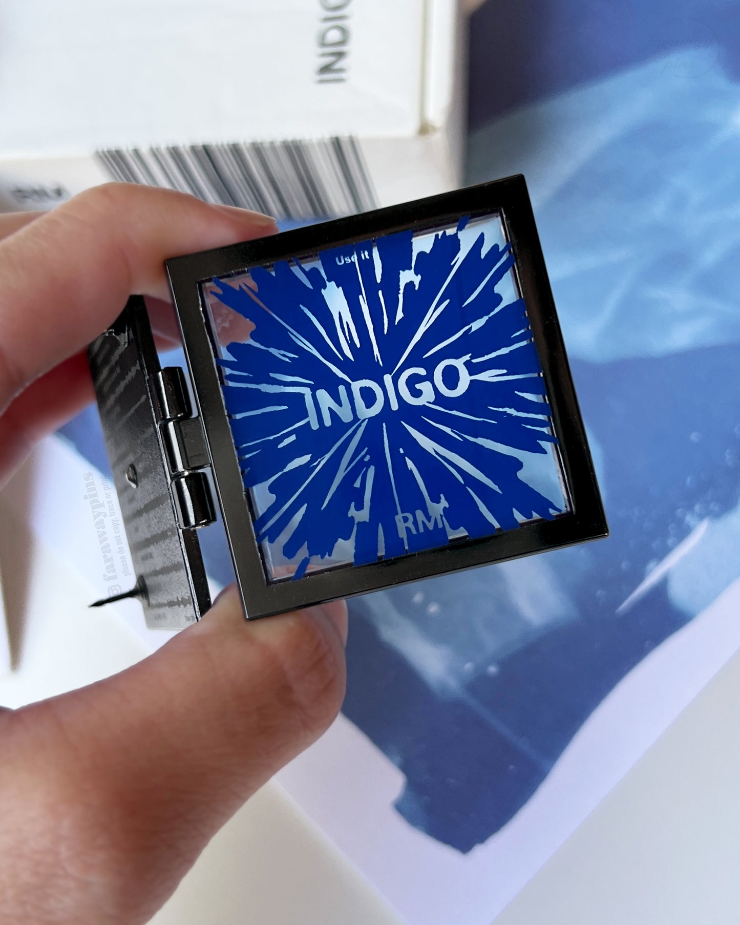 Indigo (RM/Namjoon) - Hinged Album & CD Spinner Pin (Individuals)