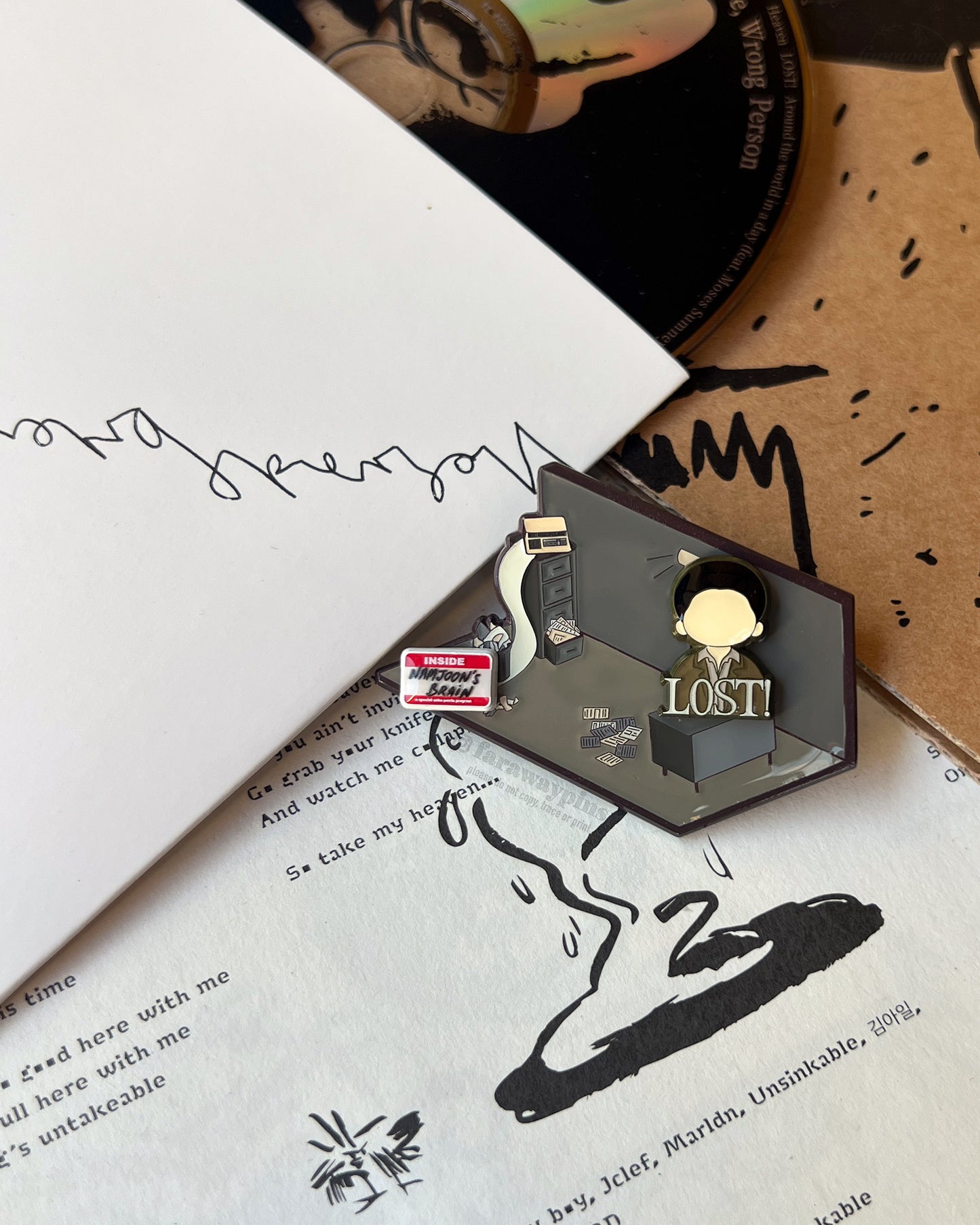 RM - LOST! Magnetic Multi-Set Pins (INDIVIDUAL PIECES)