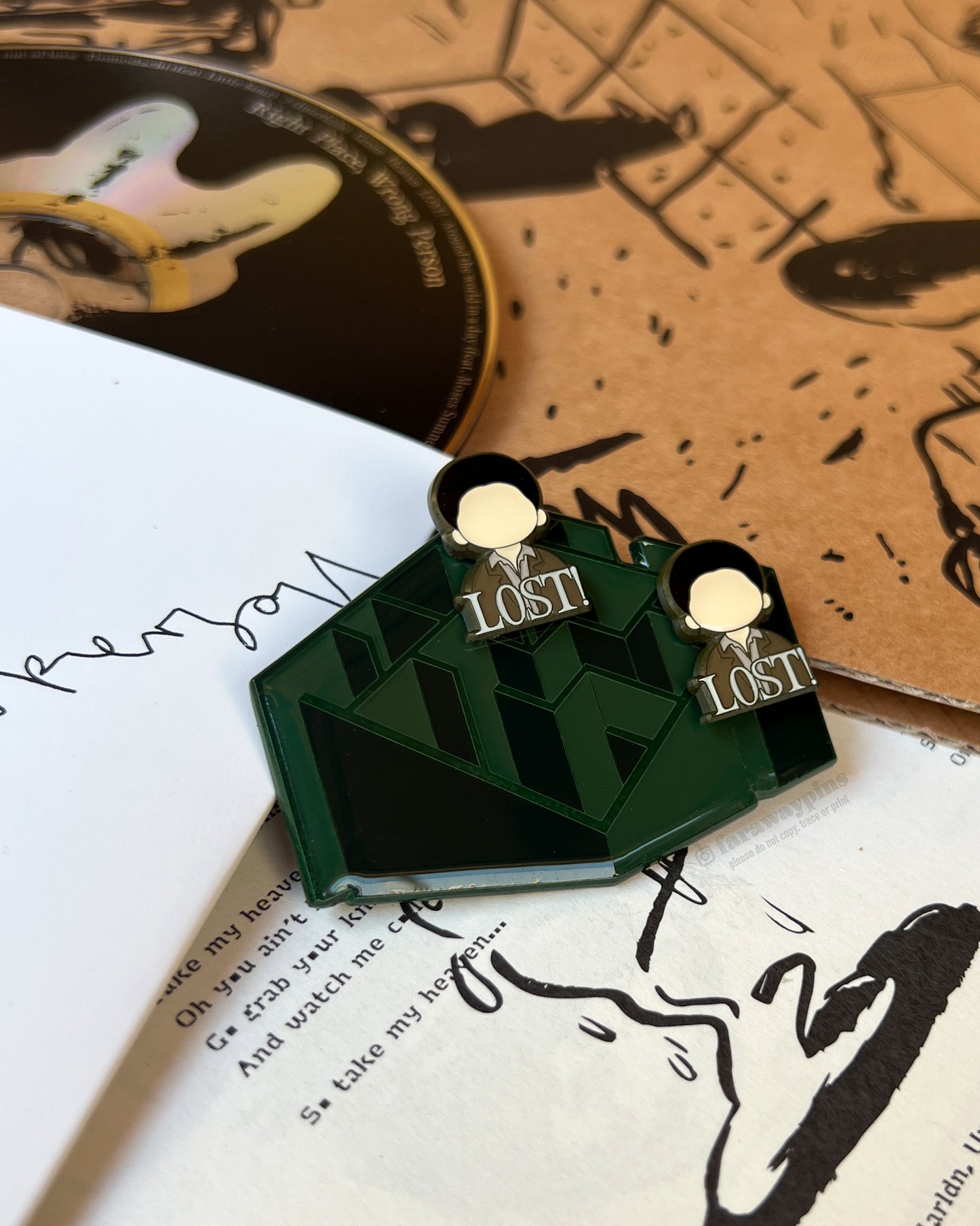 RM - LOST! Magnetic Multi-Set Pins (FULL SETS)