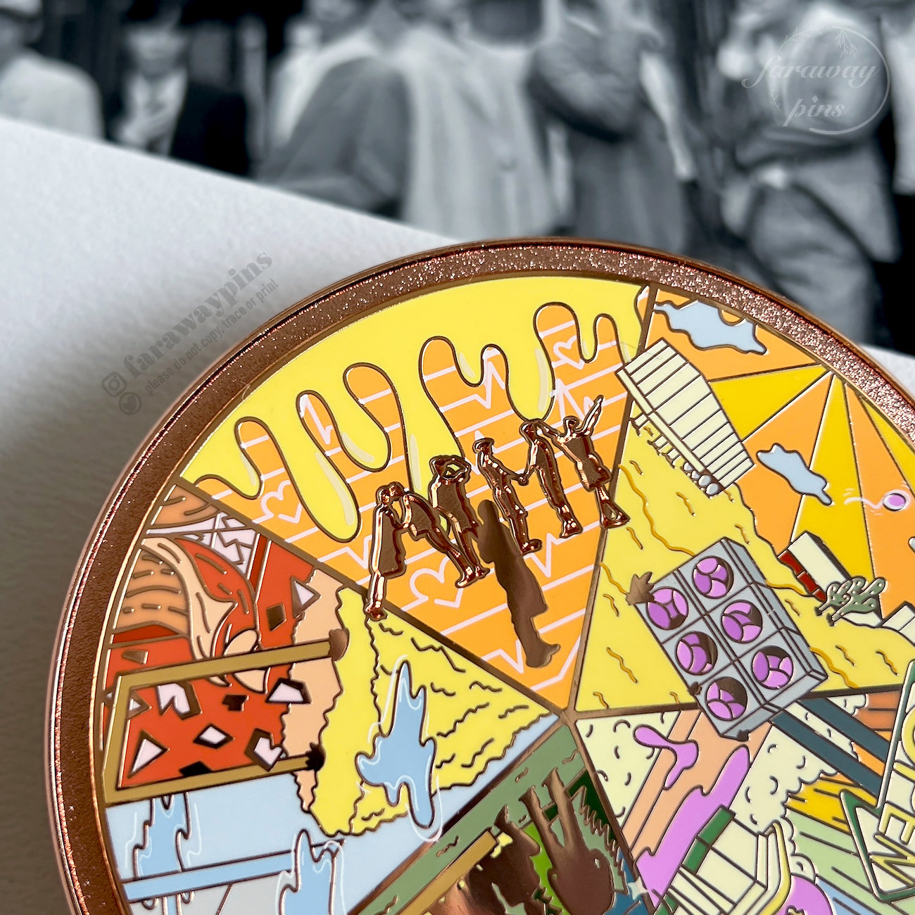 BE (+Dynamite, Butter, PTD, Film Out, Life Goes On) Era Spinning Pin (25% OFF)