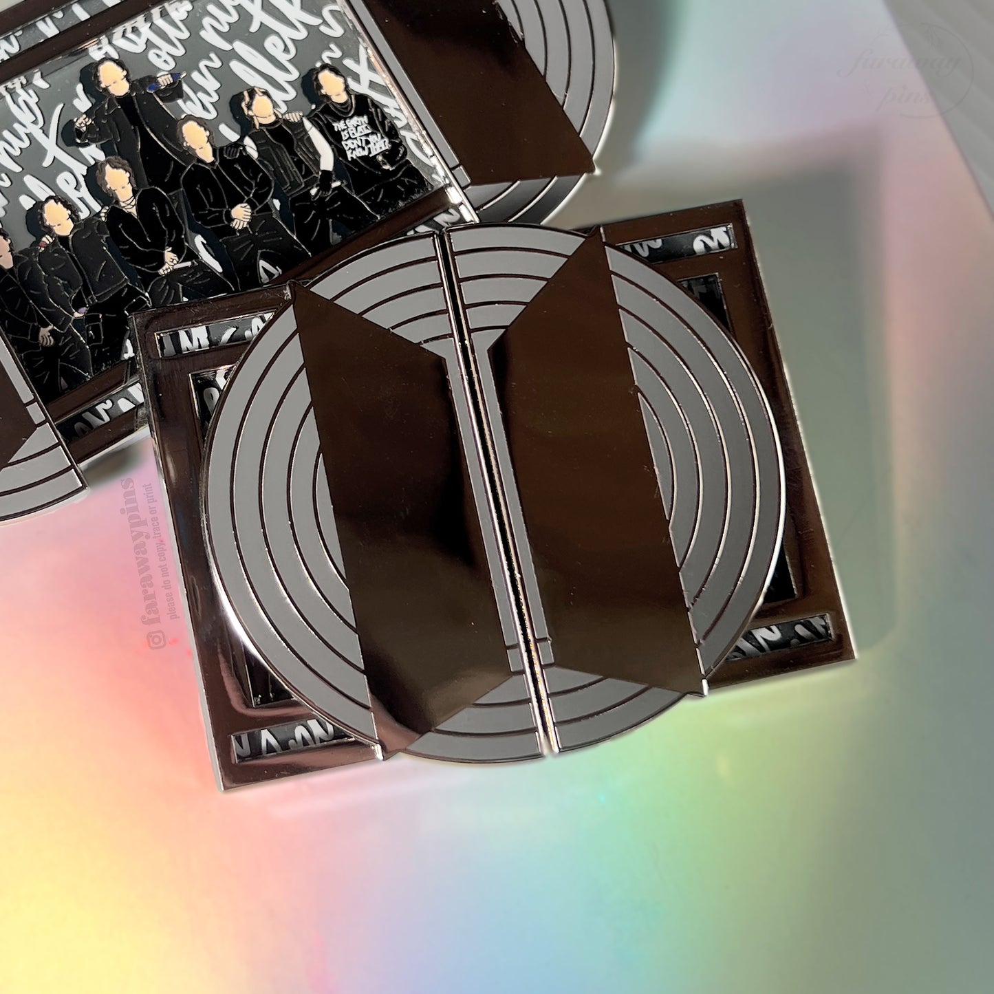 Run BTS 달려라 방탄 Sliding/Slider Pin