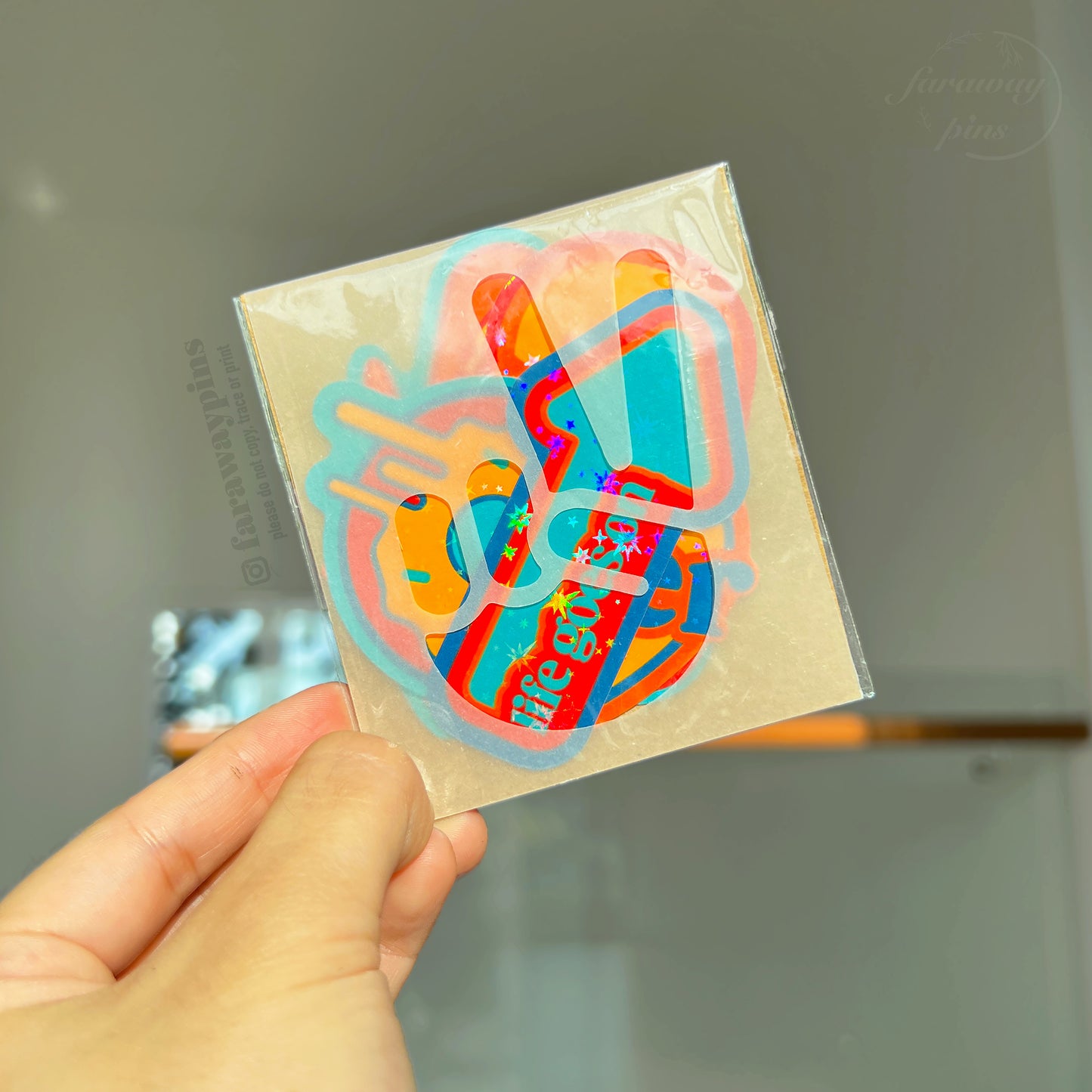 BE (+Dynamite, Butter, PTD, Life Goes On) Era Holographic Stickers (5-Pack)