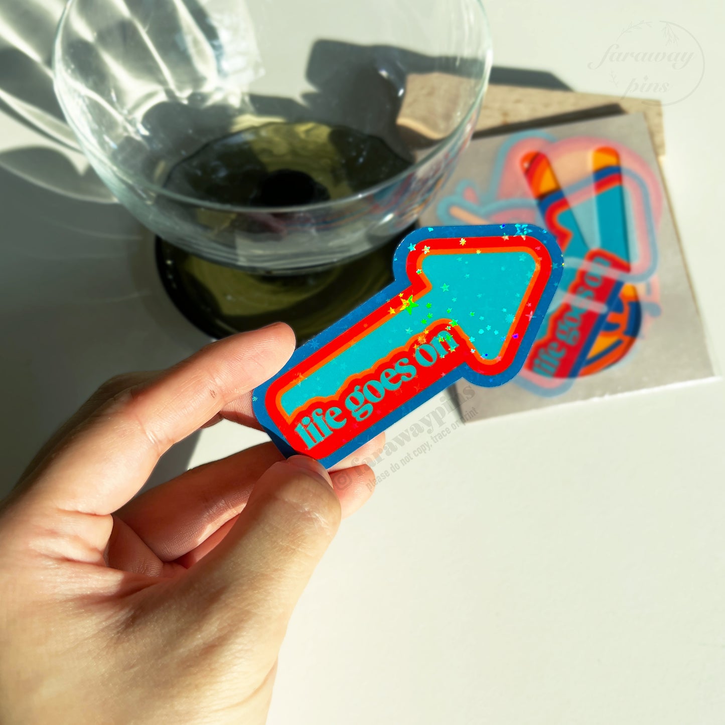 BE (+Dynamite, Butter, PTD, Life Goes On) Era Holographic Stickers (5-Pack)