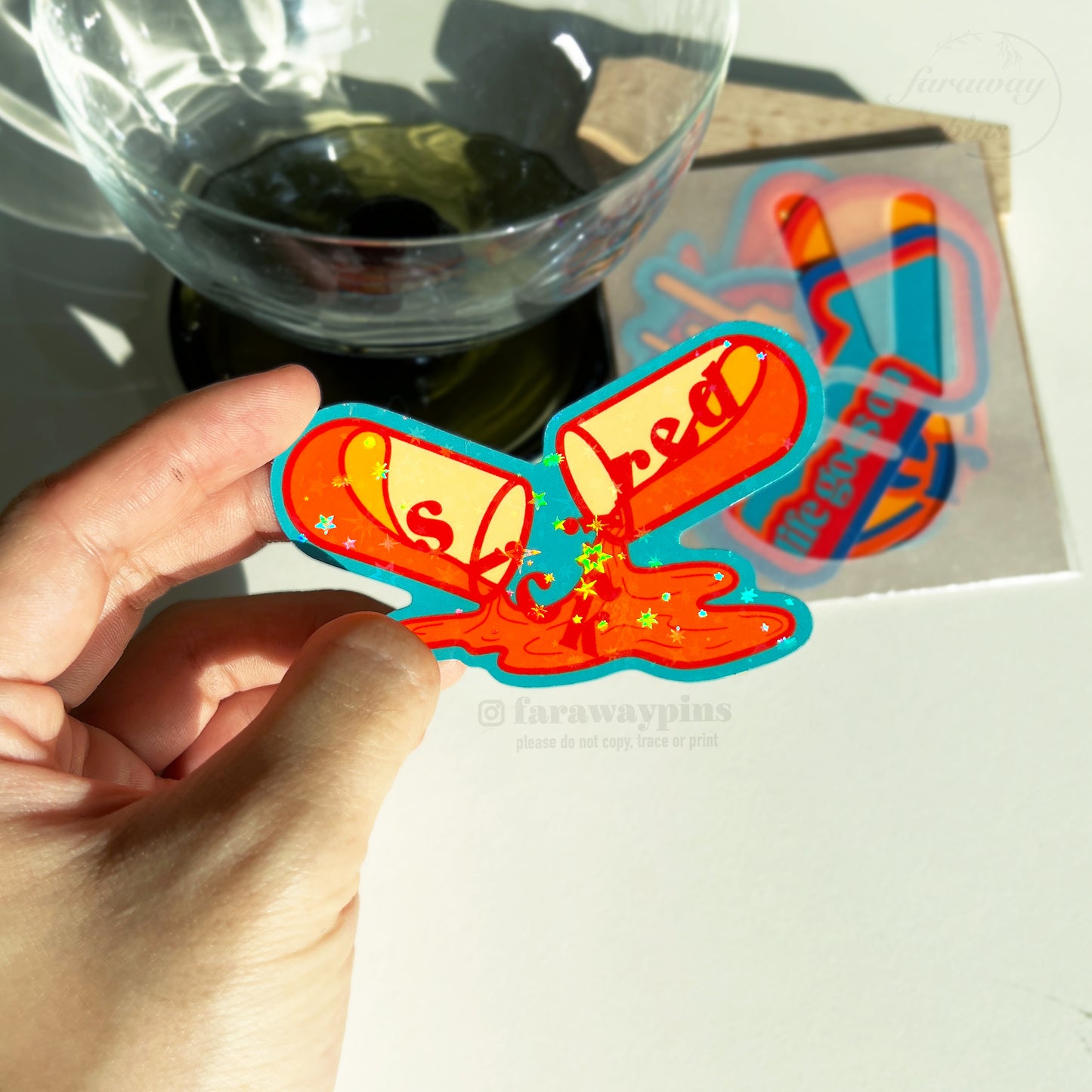BE (+Dynamite, Butter, PTD, Life Goes On) Era Holographic Stickers (5-Pack)