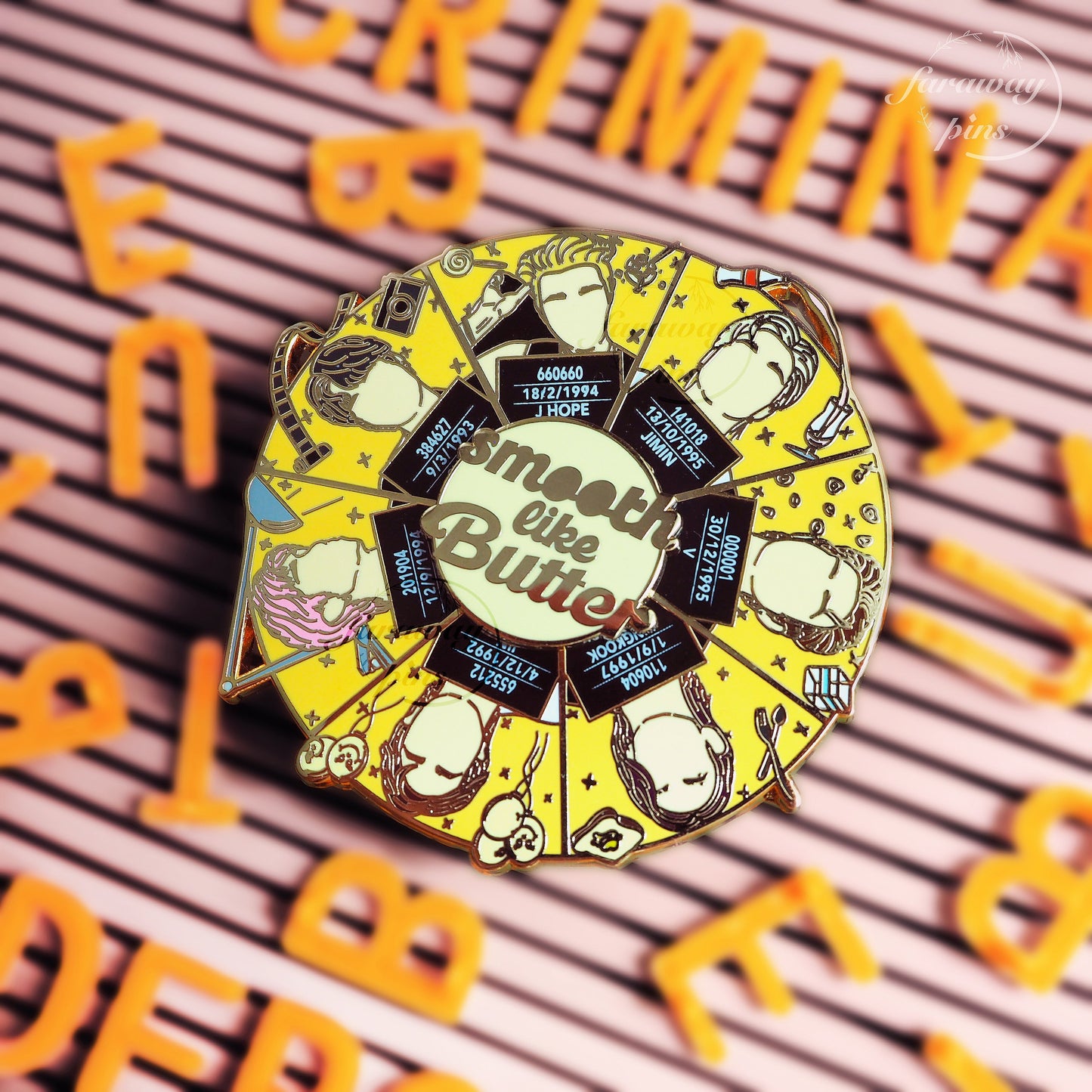 Smooth Like Butter Spinner Pin (30% OFF)
