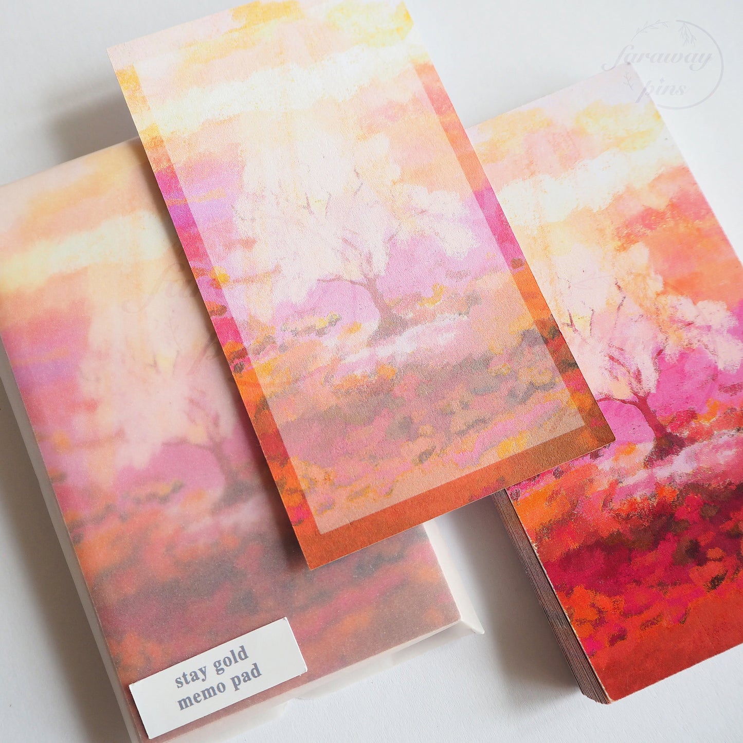 Stay Gold Memo Pad