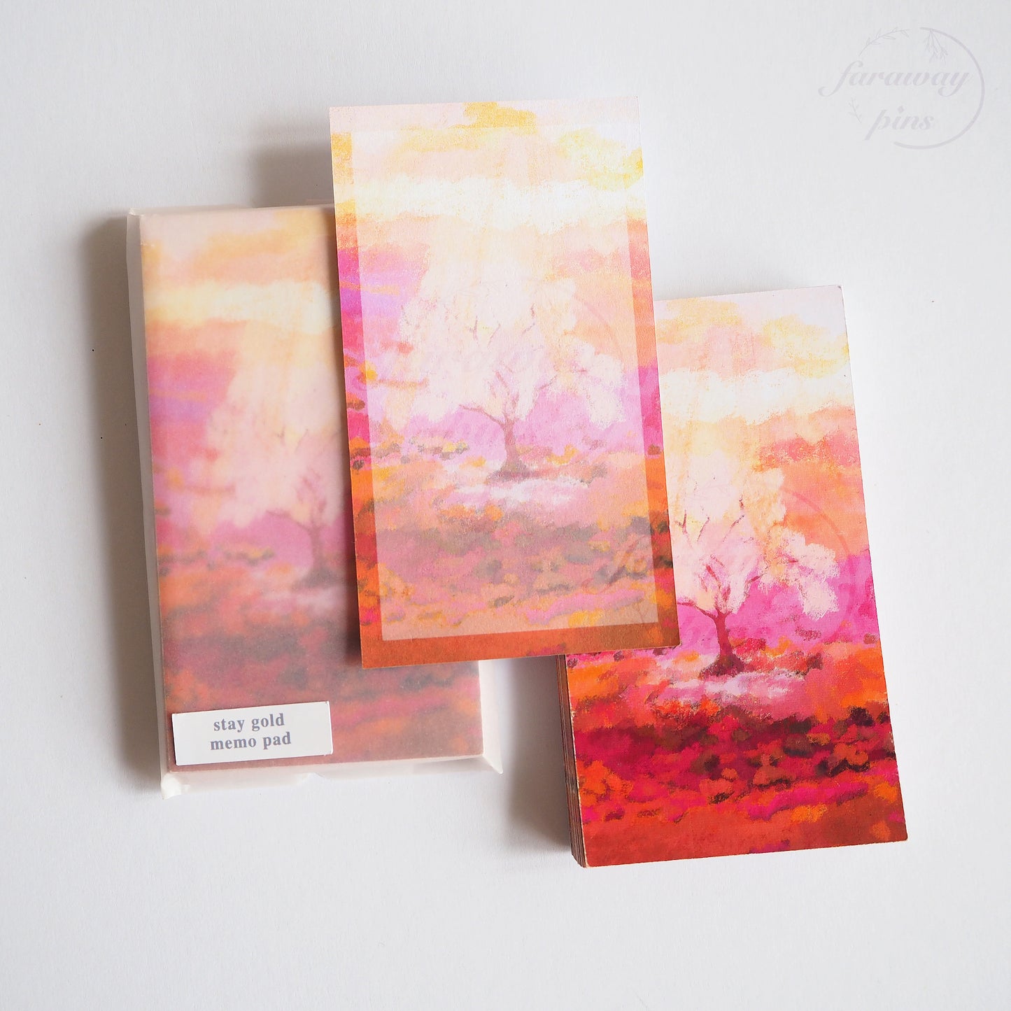 Stay Gold Memo Pad