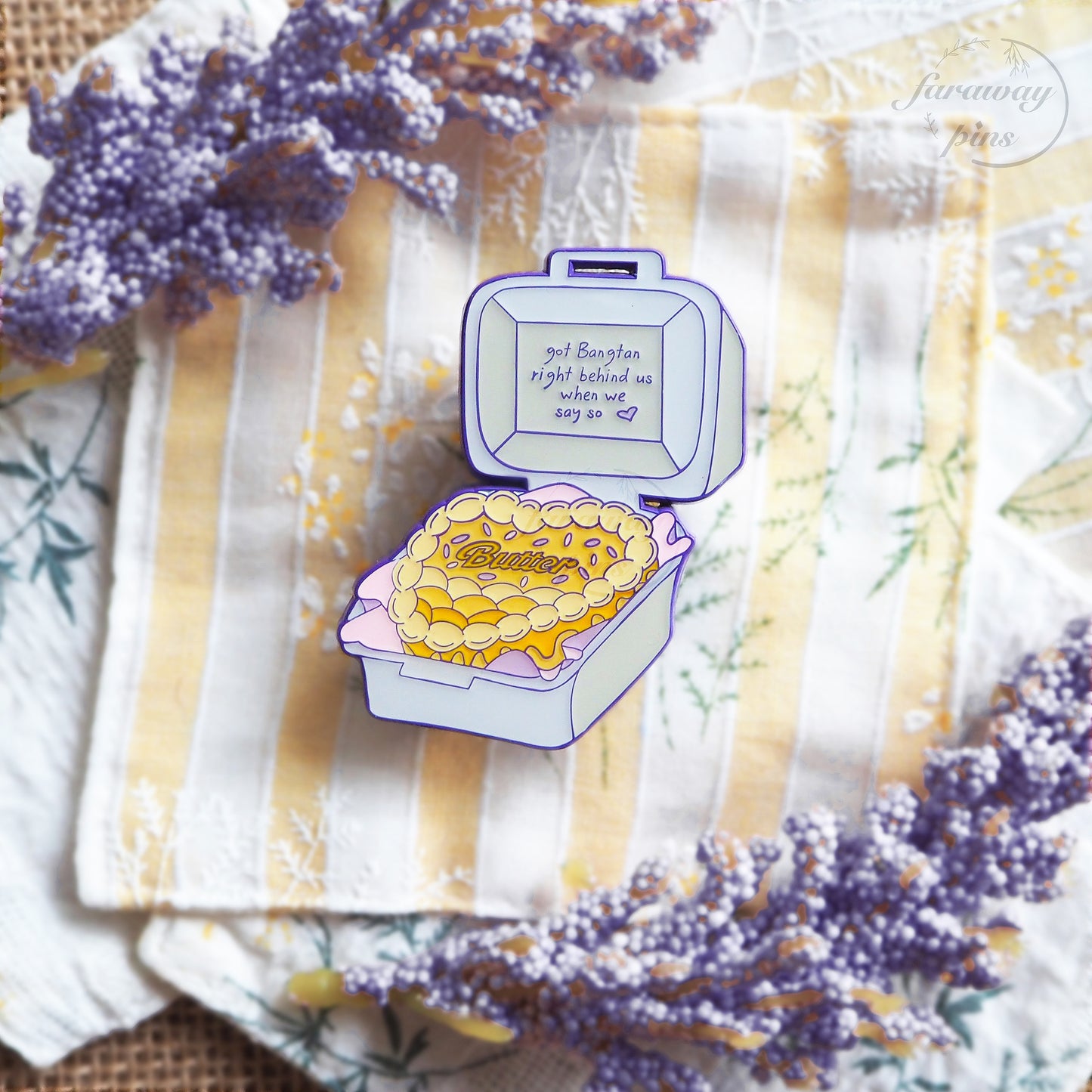 Butter Bento Cake Pins (2 Variants) (50-65% OFF)