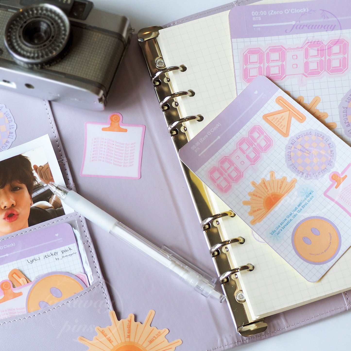 00:00 (Zero O'Clock) Sticker Collection