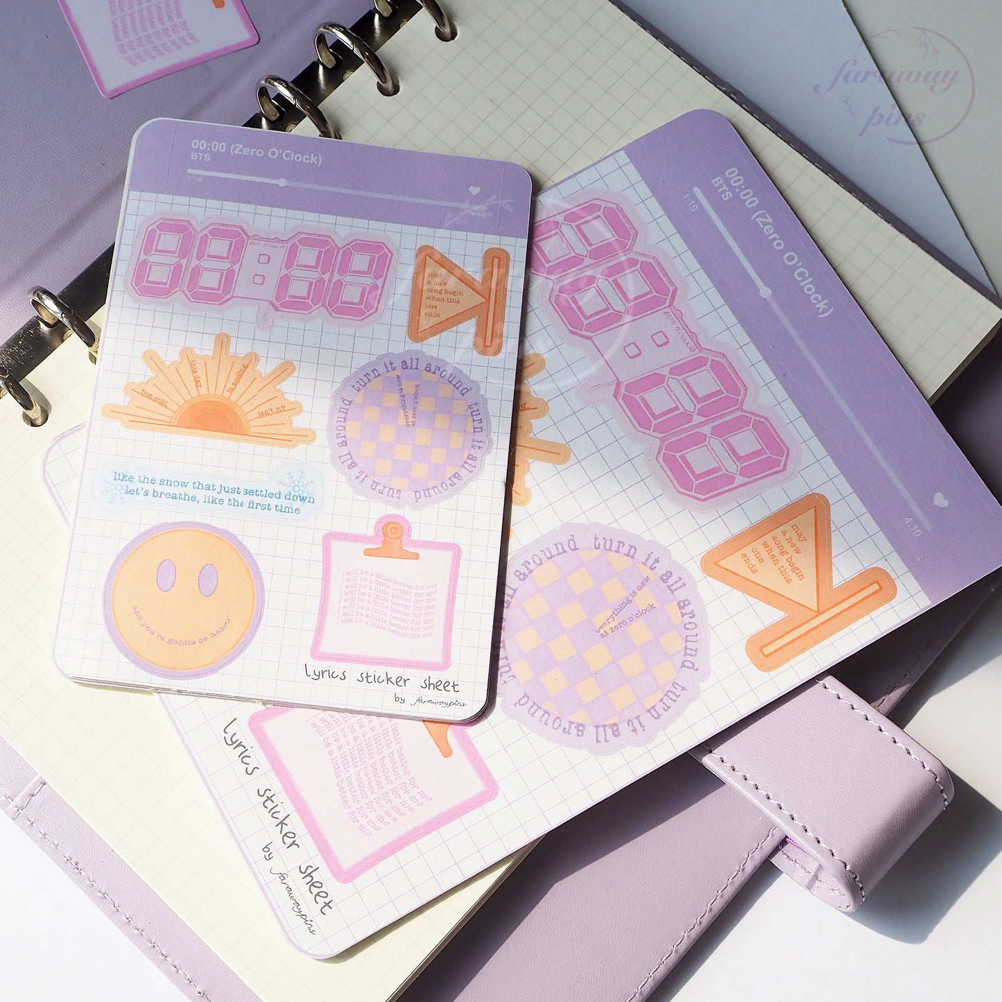 00:00 (Zero O'Clock) Sticker Collection