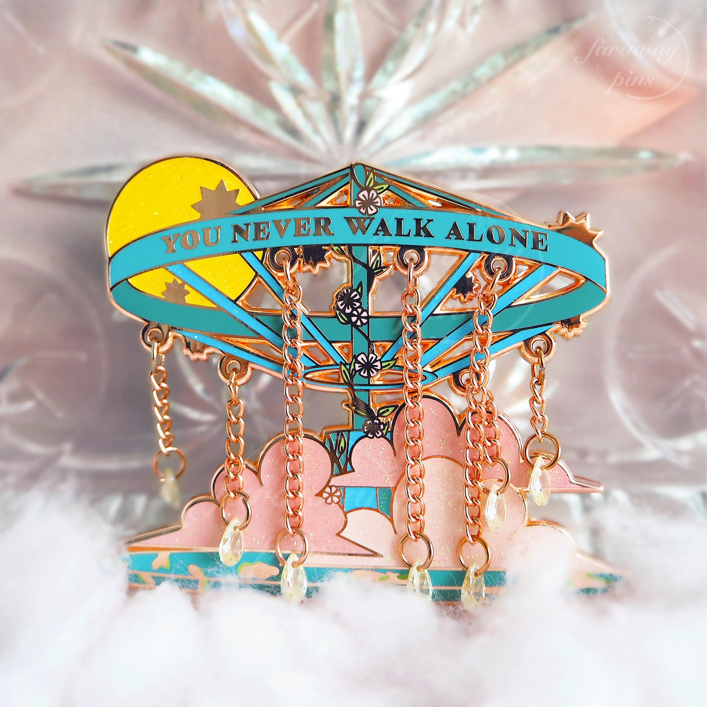 Spring Day 'You Never Walk Alone' (YNWA) Carousel Pin