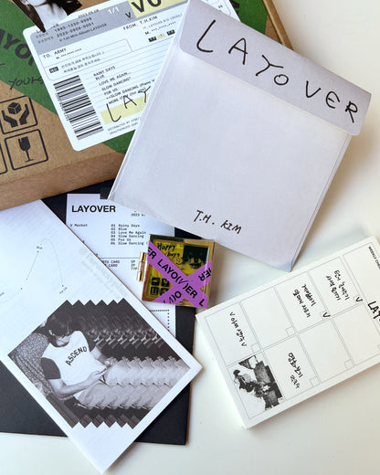 Layover (V/Taehyung) - Hinged Album & CD Spinner Pin (Individuals)