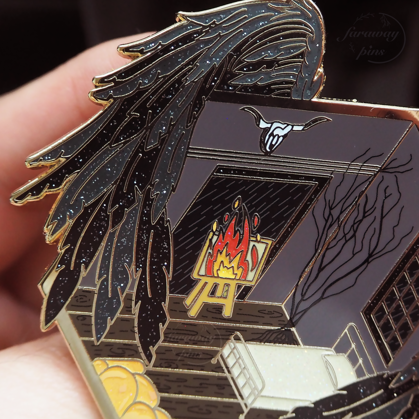 Wings Room #1 Begin Pin (Jungkook) [Black & Grey Winged Version] (65% OFF)