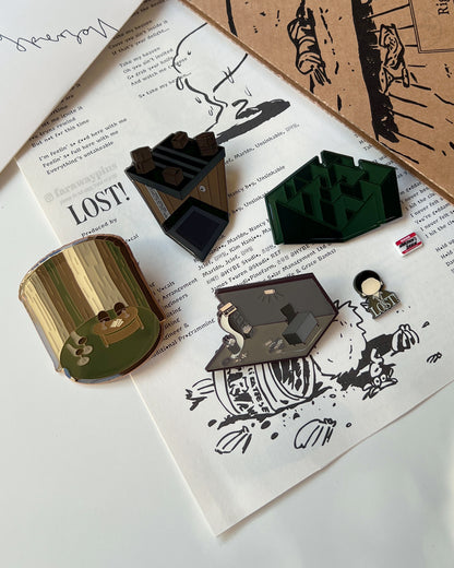 RM - LOST! Magnetic Multi-Set Pins (FULL SETS)