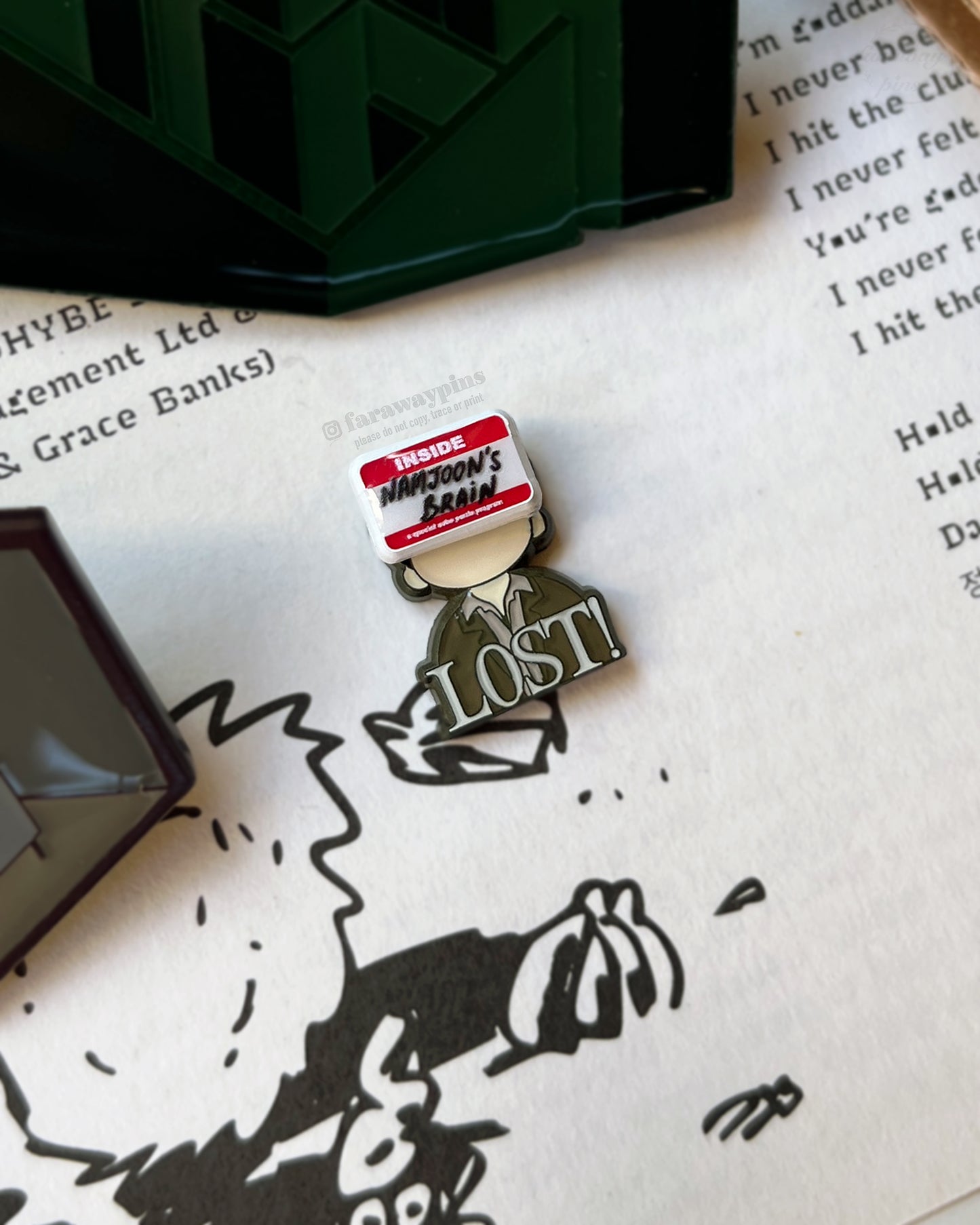 RM - LOST! Magnetic Multi-Set Pins (FULL SETS)
