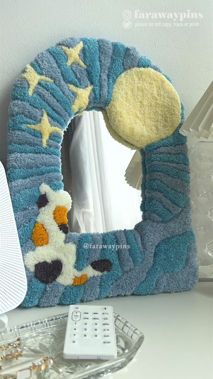 [SAMPLE] Jimin's Serendipity Tufted Mirror