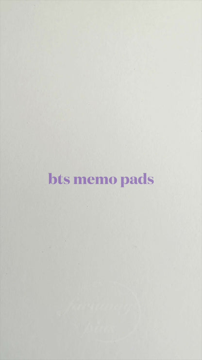 Namjooning with Monie Memo Pad